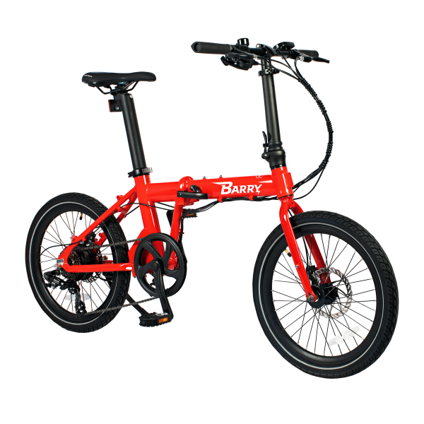 【福利品】折疊款-BARRY 閃電俠 20吋 (特仕紅) 